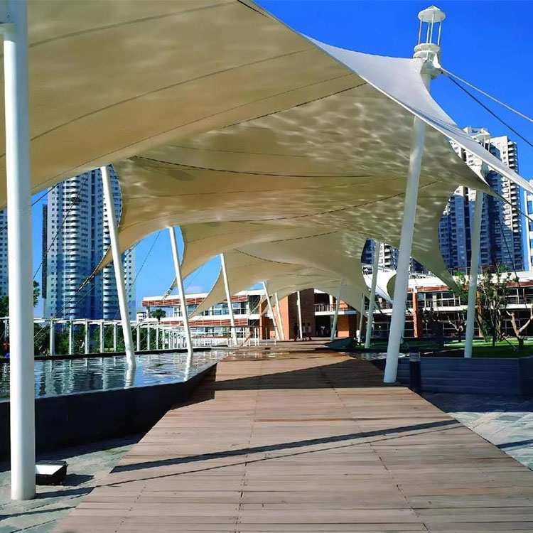 曲麻莱县膜结构景观棚