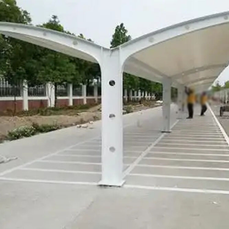 曲麻莱县膜结构电动车棚